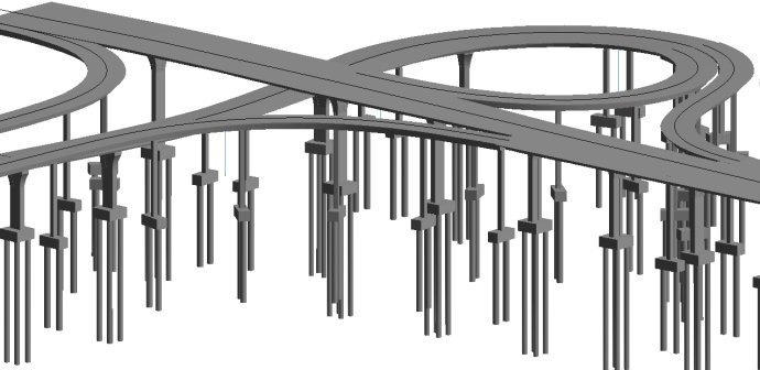 BIM立交模型