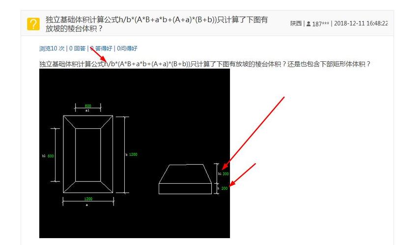 計算獨(dú)立基礎(chǔ)清單數(shù)量的公式改寫： - BIM,Reivt中文網(wǎng)