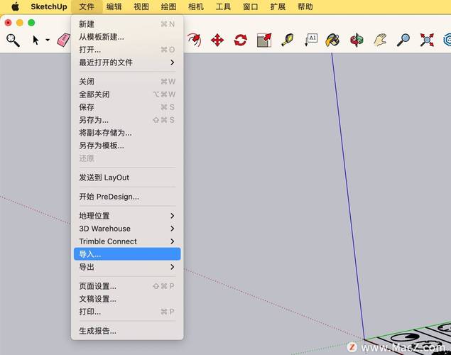 草圖大師如何生成CAD導入的面板圖紙 - BIM,Reivt中文網(wǎng)