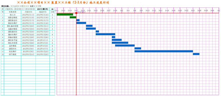 如何繪制CAD進(jìn)度計劃橫道圖？ - BIM,Reivt中文網(wǎng)