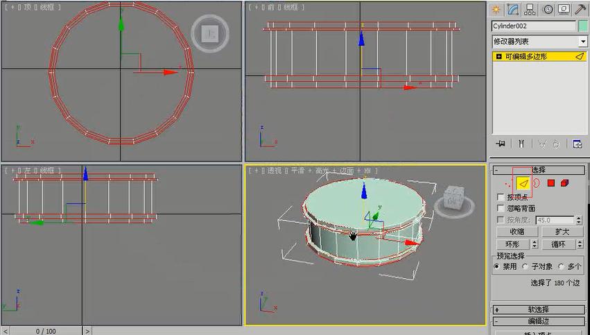 使用3dmax石墨建模工具制作歐式圓桌的方法 - BIM,Reivt中文網(wǎng)