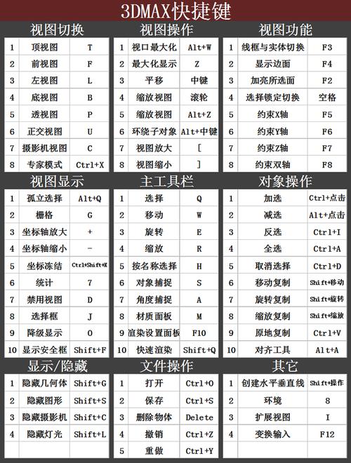 3DMax的快捷鍵有哪些 - BIM,Reivt中文網(wǎng)