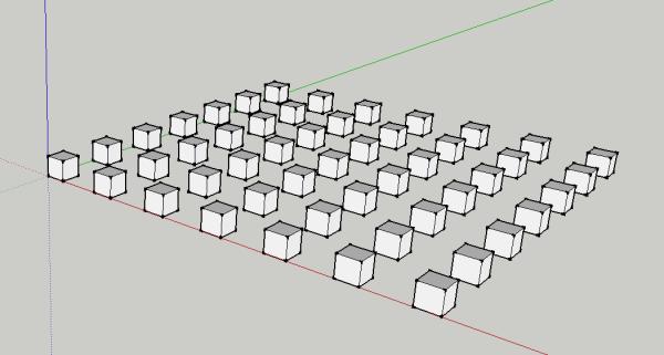 如何在草圖大師中使用路徑陣列？ - BIM,Reivt中文網(wǎng)