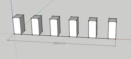 如何利用SketchUp草圖大師將直線等分 - BIM,Reivt中文網(wǎng)