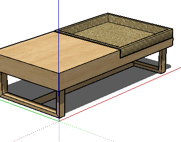 使用SketchUp繪制茶幾模型的技巧 - BIM,Reivt中文網(wǎng)