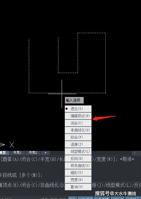 CAD多段線的閉合方法 - BIM,Reivt中文網(wǎng)