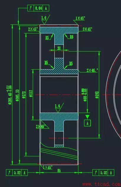 CAD繪制齒輪的方法與技巧 - BIM,Reivt中文網(wǎng)