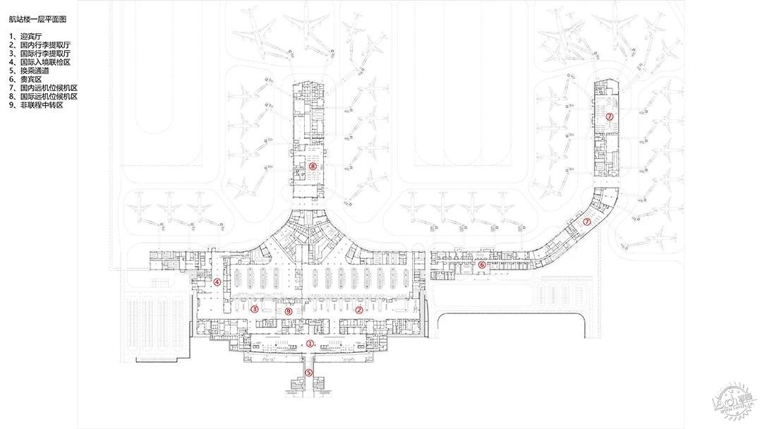 煙臺蓬萊國際機場二期 / 中國建筑西南設計研究院有限公司第20張圖片